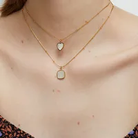 Wholesale Jewelry Fashion Stainless Steel Titanium Steel Plating Pendant Necklace main image 2