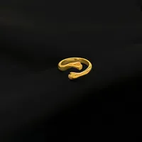 Wholesale Jewelry Fashion Heart 304 Stainless Steel Titanium Steel No Inlaid 18K Gold Plated Plating Inlaid Shell main image 4