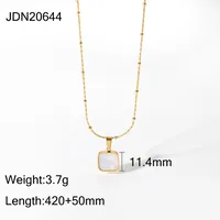 Wholesale Jewelry Fashion Stainless Steel Titanium Steel Plating Pendant Necklace sku image 1