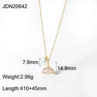 Wholesale Jewelry Fashion Stainless Steel Titanium Steel Plating Pendant Necklace sku image 1