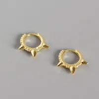 S925 Sterling Silver Geometric Diamond Earrings Wholesale Nihaowholesale sku image 2
