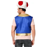 Wholesale Halloween Cosplay Red Dot Mushroom Head Chino Captain Costume Nihaowholesale main image 5