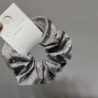 Korean Flashing Diamond Hair Scrunchies Wholesale Nihaowholesale sku image 3
