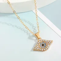 Wholesale Jewelry Fashion Eye Alloy Pendant Necklace sku image 2