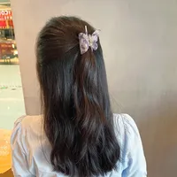 Fashion Leopard Butterfly Hairpin Wholesale Nihaowholesale main image 4