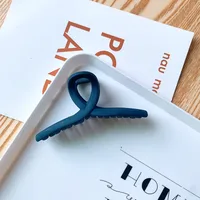Grip Frosted New Hairpin Back Head Large Transparent Hair Claw Shark Clip Hairware Hairpin Hair Clip Female Summer sku image 17