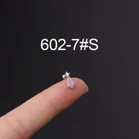 Ear Cartilage Rings & Studs Flower 316 Stainless Steel  Copper Plating Other sku image 7