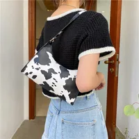 Zebra Leopard Striped One-shoulder Underarm Bag Wholesale Nihaowholesale main image 1