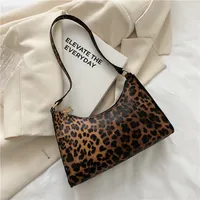 Zebra Leopard Striped One-shoulder Underarm Bag Wholesale Nihaowholesale sku image 2