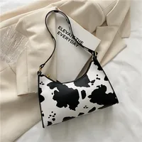 Zebra Leopard Striped One-shoulder Underarm Bag Wholesale Nihaowholesale sku image 3