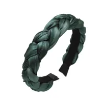 Solid Color Twist Braided Fashion Sponge Headband Wholesale Jewelry Nihaowholesale main image 5