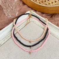 New Bohemian Colorful Miyuki Beads Shell Double Necklace Wholesale Nihaowholesale main image 3