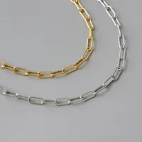 Wholesale Jewelry Fashion Geometric 304 Stainless Steel 18K Gold Plated Necklace main image 3