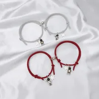 Simple Style Star Alloy Plating No Inlaid Couple Bracelets main image 2