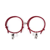 Simple Style Star Alloy Plating No Inlaid Couple Bracelets main image 5