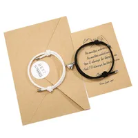 Alloy Heart Magnets Attract Simple Couple Bracelets A Pair Jewelry Wholesale Nihaowholesale main image 1