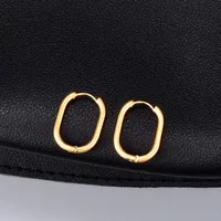 Fashion Heart Plating 304 Stainless Steel Titanium Steel No Inlaid 18K Gold Plated Earrings main image 3