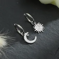 INS Style Geometric Patchwork Plating 304 Stainless Steel No Inlaid Earrings sku image 2