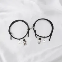 Simple Style Star Alloy Plating No Inlaid Couple Bracelets sku image 1