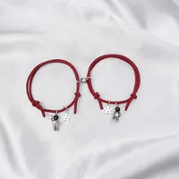Simple Style Star Alloy Plating No Inlaid Couple Bracelets sku image 4