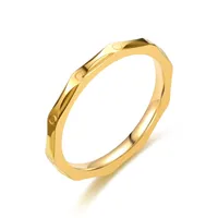 Wholesale Jewelry Rhombus Stainless Steel 18K Gold Plated sku image 10