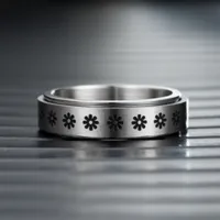Fashion Geometric Titanium Steel Unisex main image 3