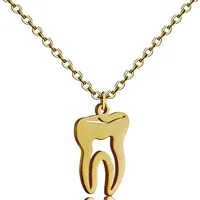 Simple Style Geometric Stainless Steel Titanium Steel Plating Women's Pendant Necklace main image 1