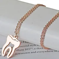 Simple Style Geometric Stainless Steel Titanium Steel Plating Women's Pendant Necklace main image 2