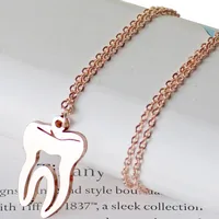 Simple Style Geometric Stainless Steel Titanium Steel Plating Women's Pendant Necklace main image 3