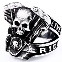 New Fashion Punk Lion Shape Ring Wholesale Nihaowholesale sku image 8