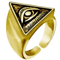 New Fashion Punk Lion Shape Ring Wholesale Nihaowholesale sku image 16