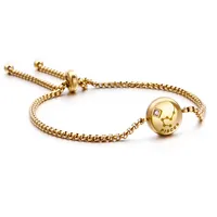 Constellation Titanium Steel 18K Gold Plated Bracelets In Bulk sku image 6