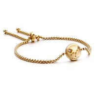 Constellation Titanium Steel 18K Gold Plated Bracelets In Bulk sku image 7