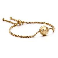 Constellation Titanium Steel 18K Gold Plated Bracelets In Bulk sku image 10