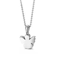 Titanium Steel 18K Gold Plated Fashion Plating Cartoon Character Necklace main image 1