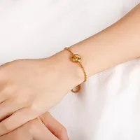 Constellation Titanium Steel 18K Gold Plated Bracelets In Bulk main image 4