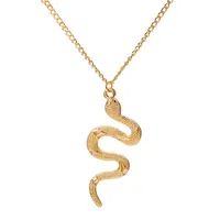 Wholesale Fashion Pearl Pendant Ot Buckle Stitching Alloy Necklace Nihaowholesale sku image 1