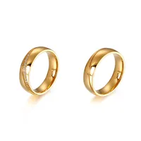 Titanium Steel 18K Gold Plated Plating Geometric main image 1