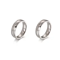 Titanium Steel 18K Gold Plated Plating Geometric main image 5
