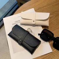 Retro Solid Color Glasses Case Wholesale Nihaowholesale main image 3