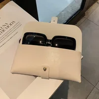 Retro Solid Color Glasses Case Wholesale Nihaowholesale main image 5