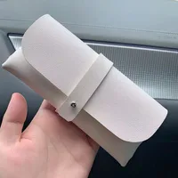 Retro Solid Color Glasses Case Wholesale Nihaowholesale sku image 1