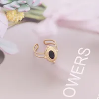 Stainless Steel 18K Gold Plated Retro Bow Knot No Inlaid sku image 9