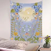 Bohemian Moon Phase Tapestry Home Background Decoration Wholesale Nihaowholesale main image 4