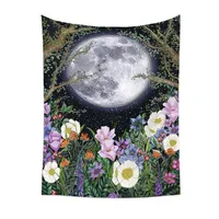 Bohemian Moon Phase Tapestry Home Background Decoration Wholesale Nihaowholesale main image 5