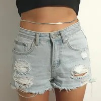 Basic Metal Unisex Waist Chain sku image 2