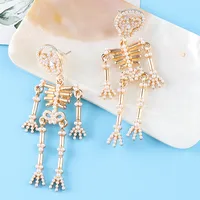 Fashion Alloy Artificial Gemstones Earrings Ear Studs main image 2
