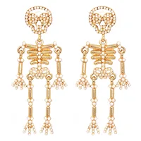 Fashion Alloy Artificial Gemstones Earrings Ear Studs sku image 1