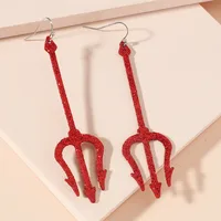 Geometric Plating Alloy No Inlaid Earrings sku image 11