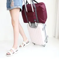 Waterproof Foldable Printing Enlarged Travel Bag Wholesale Nihaowholesale main image 2